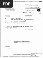 Memorandum by Frederick M. Bernthal -  Feb. 9, 1989