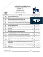 Checklist Propuesta Economica Proyecto Integrador