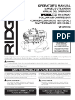 Compresor RIDGID Tri-Stack 5 Galones