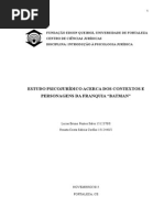 Batman Na Visão de Nietzsche e Freud