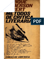 Anderson Imbert Enrique - Metodos de Critica Literaria PDF