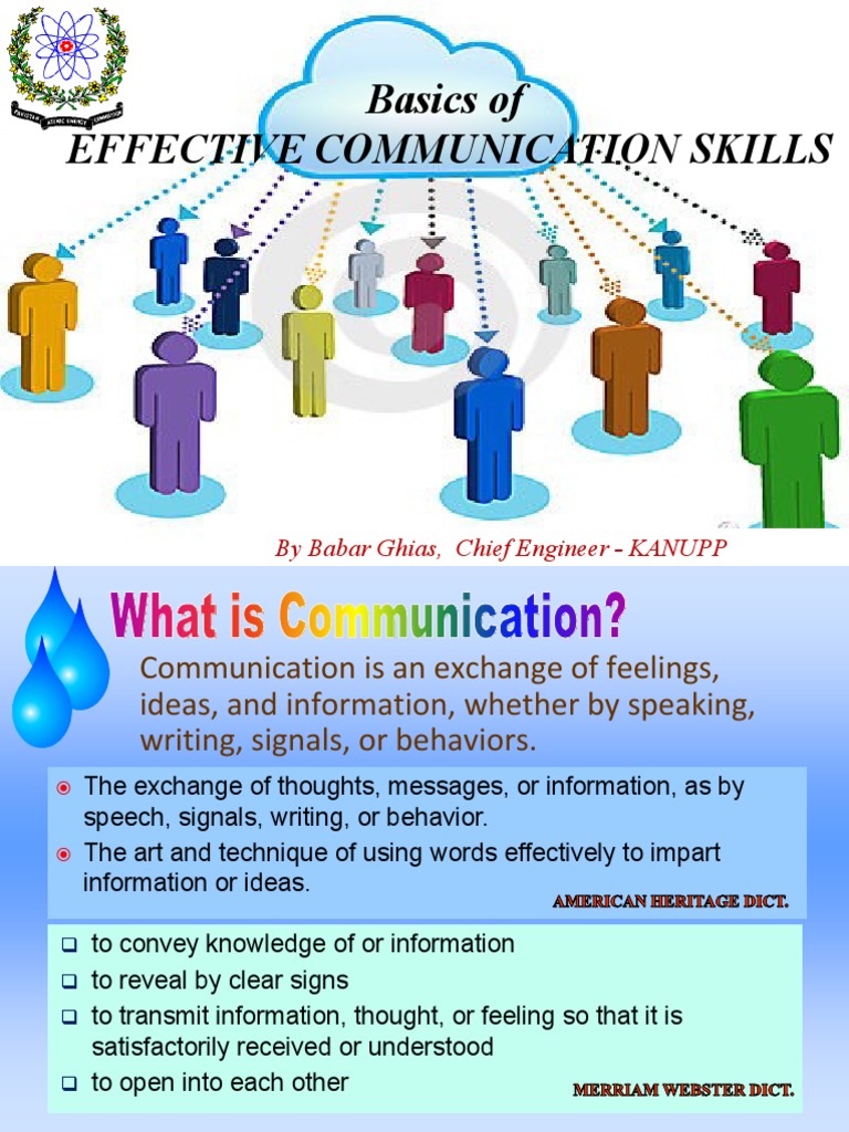 1-Basics of EFFECTIVE COMMUNICATION SKILLS.pdf | Nonverbal ...