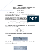 Circuit Theory AssignmentAssignment