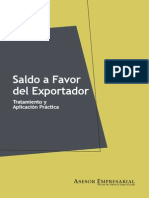 Saldo a Favor Del Exportador Tratamiento y Aplicación Práctica