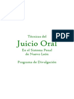 01.- Técnicas del Juicio Oral en el Sistema Penal de Nuevo León - Programa de Divulgación.pdf