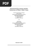 Situational Prevention and The Reduction of White Collar Crime by Dr. Neil R. Vance