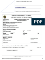 CNPJ Comprovante de Inscrição e de Situação Cadastral - EMCASA