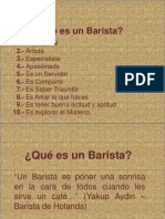 ¿Que Es Un Barista?