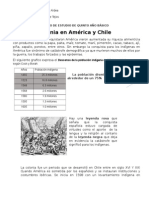 Documento de Estudio de Quinto Año Básico (la colonia en Chile y América)