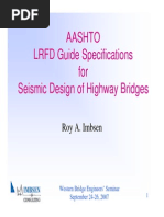 Aashto Seismic Design Guidelines