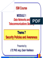 DNTS 07 - Security Policies and Awareness PDF