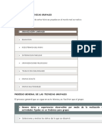 Aplicación de Tecnicas Grupales