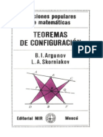 Teoremas de Configuración (B. I. Argunov, L. A. Skorniakov)