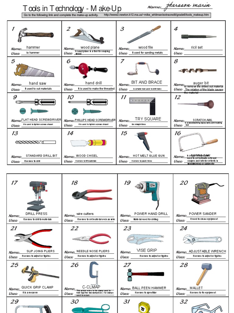 Grade 6 Tool Usage Guide | PDF