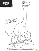 The Good Dinosaur Coloring Pages