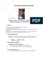 CV Mariana Raffo