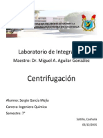 Centrifugación