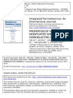 Integrated Ferroelectrics: An International Journal