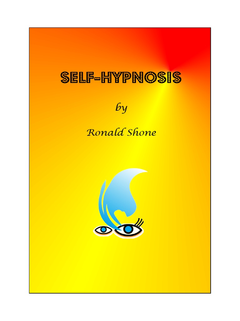 Self Hypnosis Book Ronald Shone PDF Hypnosis Cognition