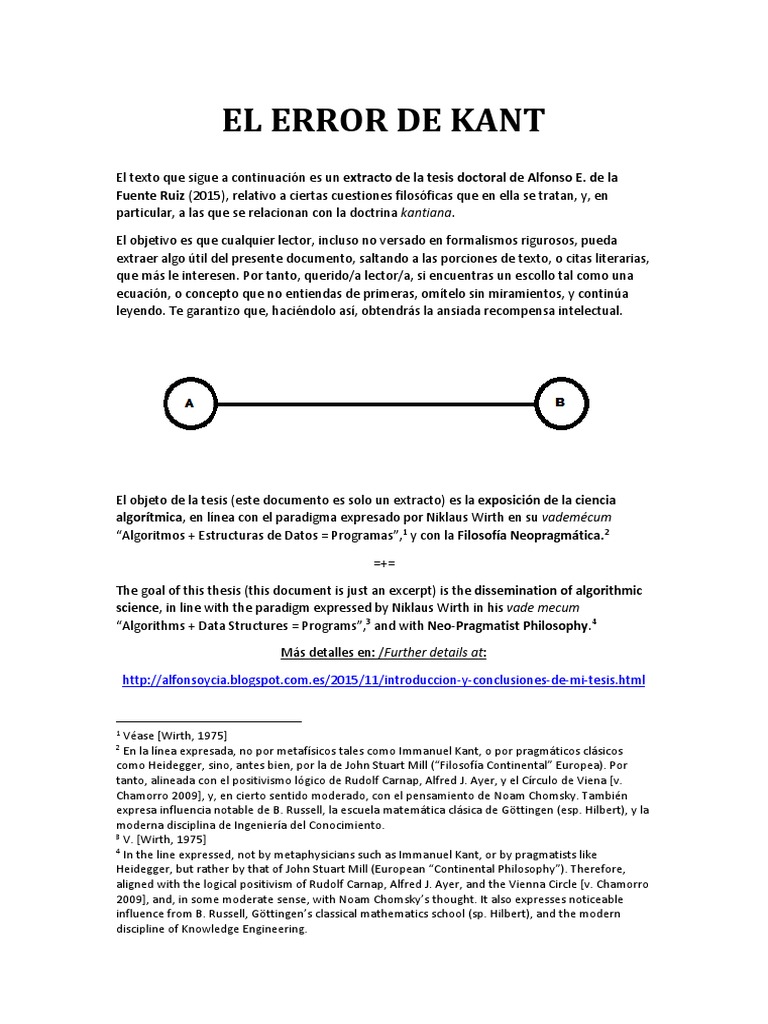 El error de Kant Integral Geometría Free 30day