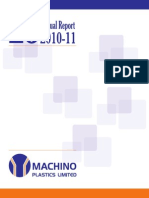 52 Res MachinoPlastic AnnualReport 2010-11