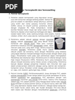 Download Macam-macam Termoplastik n Termoset by Al Kahfi SN292143177 doc pdf