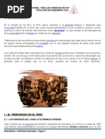 El Terrorismo en El Peru