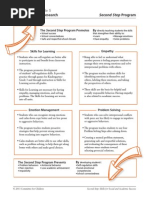 Second Step k8 Scope Sequence Full 2024 | PDF | Self Awareness ...