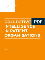 Collective Intelligence in Patient Organisations