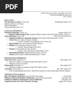 Brittany Huonker Resume