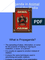 Animal Farm Propaganda Power Point 2015 1