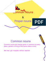 Common and Proper Nouns