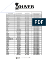 Tabela Fluidos TOUVER 01