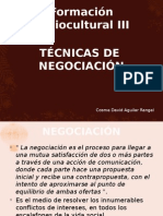 Tecnicas de Negociacion