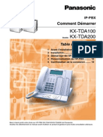 Comment - Demarrer Le TDA100 PDF