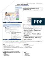 Onet Research Worksheet