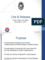 DPD Cite-and-Release