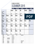 crna call schedule 2015 - dec
