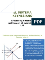 El Sistema Keynesiano Completo