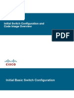 Initial Switch Configuration and Code Image Overview