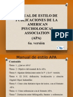 APA. 6a Versión (2013) .