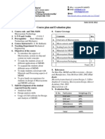 Course Plan Mst