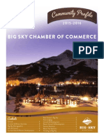 Big Sky Chamber of Commerce - Community Report 2015