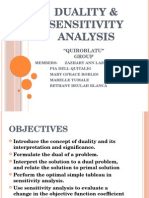 Chapter 4-Duality & Sensitivity Analysis