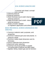 Basic Mechanical Science