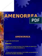 AMENORREA