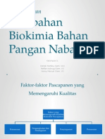 (Presentasi) Kimia Pangan - Biokimia Bahan Pangan Nabati