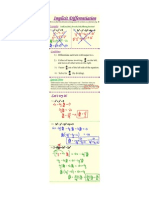 Implicit Differentiation