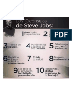 10 Consejos de Steve Jobs