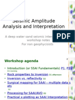 Seismic Amplitude Analysis and Interpretation